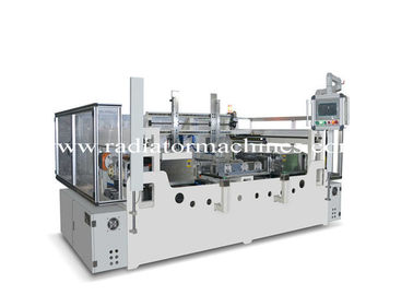220V 50HZ एल्यूमीनियम ऑटो रेडिएटर कोर बिल्डर 350-800 मिमी फ्लैट ट्यूब लंबाई