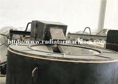 स्थिर तेल निकाल धातु पिघलने भट्ठी एल्यूमीनियम 100KG
