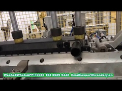 कार ऑटो रेडिएटर प्लास्टिक टैंक क्लिनचिंग क्रिम्पिंग मशीन