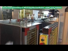 4-तरफ़ा रेडिएटर प्लास्टिक टैंक क्लिनचिंग क्रिम्पिंग मशीन