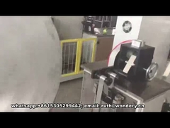 रेडिएटर घुमावदार पंख बनाने की मशीन