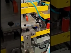 65 टन हाई स्पीड फिन प्रेस मशीन, प्रोग्रेसिव फिन डाई के साथ फिन स्टैम्पिंग मशीन