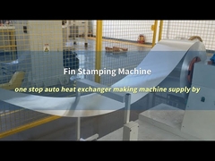 रिसीप्रोकेटिंग फिन स्टैम्पिंग मशीन पर लैंस्ड ऑफसेट एल्यूमीनियम फिन का उत्पादन कैसे किया जाता है?