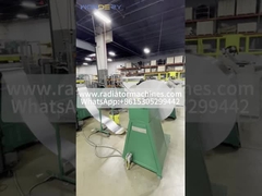 पावर जनरेटर हीट एक्सचेंजर फिन्स के लिए एल्यूमीनियम फिन स्टैम्पिंग मशीन