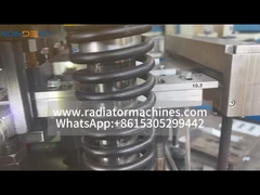 घुमावदार लौवर एल्यूमीनियम फिन बनाने रिसीप्रोकैटिंग फिन स्टैम्पिंग मशीन