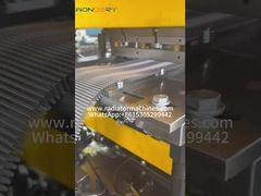 एल्यूमीनियम के पंख वाले रेडिएटर फिन बनाने की मशीन, फिन स्टैम्पिंग प्रेस